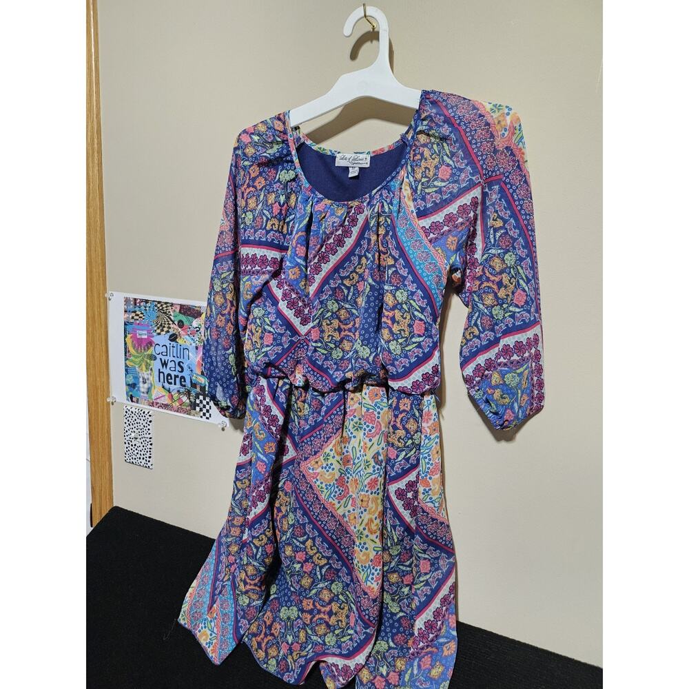 Lots of Love Kids Size 12 Floral Pattern Dress